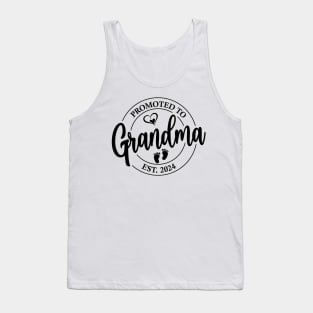 Promoted to Grandma est. 2024 Tank Top